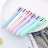 1 Piece Stationery School Supplies 6 Color Macaron Pens Multicolor Ballpoint Pen