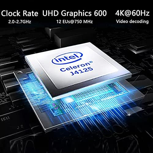 Wajun Мини ПК Win11 Office 2019 Celeron J4125 6 ГБ 120 ГБ SSD Pro-X1 (модель Win11) / Pro/MS H&B / / Bluetooth/wajun WIFI/HDMI / /