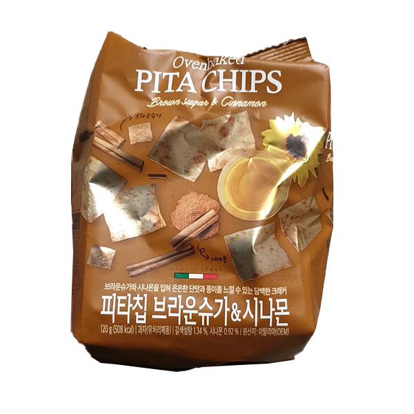 Peacock Pita Chips Brown Sugar & Cinnamon 120g