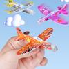 10-1Pcs Mini Diy Hand Throw Flying Glider Planes Kids Game Toys Foam Airplane Party Favors Gift Outdoor Launch Fighter Toy