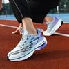 Женские Мужские Спортивные Кроссовки Карбоновая Пластина Бег Мужские Марафонские Гоночные Амортизирующие Легкоатлетические Тренировочные Кроссовки для Женщин45