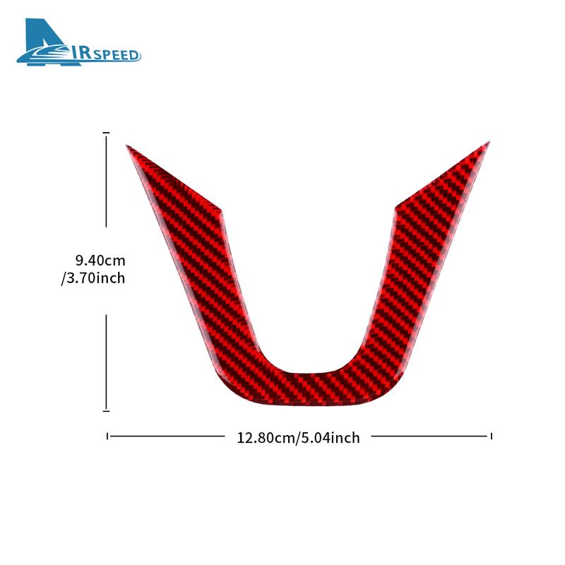 Real Carbon Fiber-Car Steering Wheel Cover Trim Sticker For Mercedes Benz Smart 453 Fortwo/Forfour 2016 2017 2018