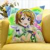pc Love Live Animated Series World Various Sizes Square Pillow Case For Car Home Bedchamber Decor