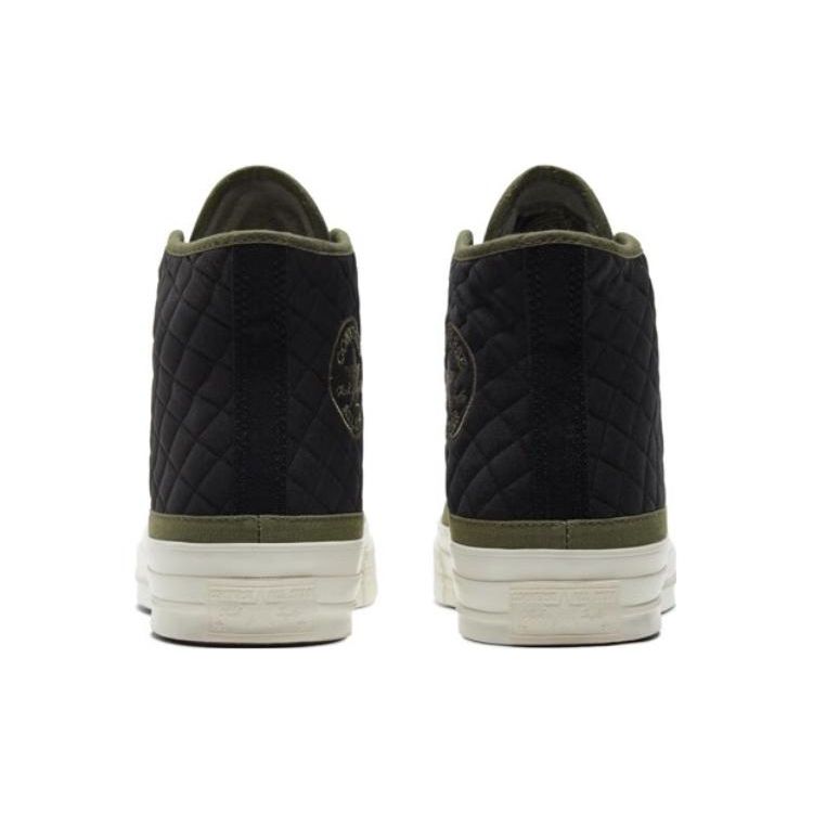 Converse Высокие стеганые кроссовки унисекс Chuck 70 черные A01399C