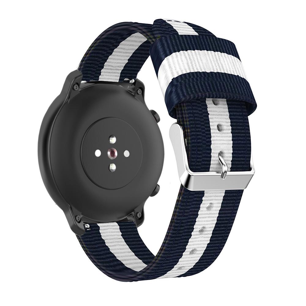 22mm Smart Watch Nylon Strap for Xiaomi Mi Watch S1 Active WatchBand Bracelet for Mi Watch Color 2 Bracelet Replacement Correa