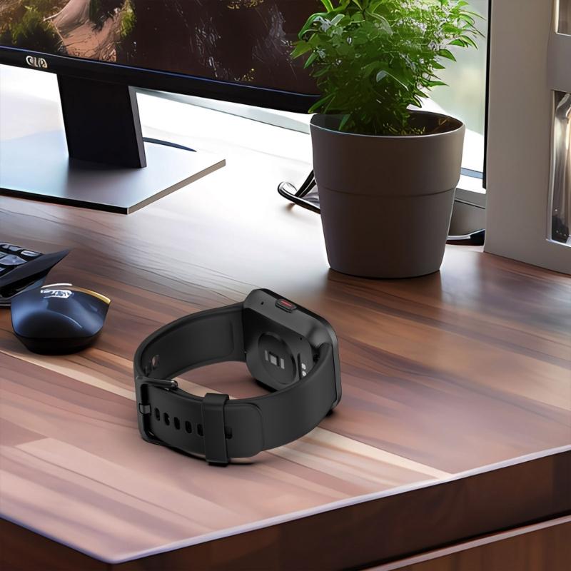 Silicone Wriststrap Replacement Quick Release Bracelet Smartwatch Silicone Band Breathable Belt Strap for V7