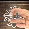 Chrome Hearts Кольцо Keeper Guardian Экстра Маленькое - Унисекс Рождественский Подарок