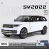 1:24 ornaments модели автомобиля Range Rover SV2026, в коробке, модель внедорожника SUV, звуковые и световые эффекты, детская игрушечная машинка, подарок