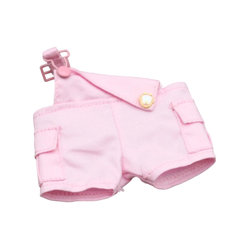 Модные кукольные комбинезоны для легкого наряжания куклы, брюки на подтяжках для фигурки куклы Лабубу, выставочная одежда