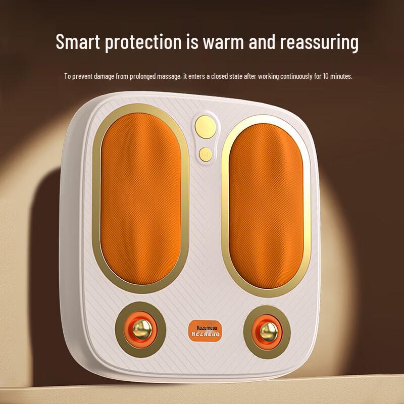 Hezheng Electric Foot Massager Pad with Kneading & Heat