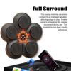 Smart Musical Boxing Machine with Gloves Electronic BT Boxing Target Wall Mounted Boxing Trainer