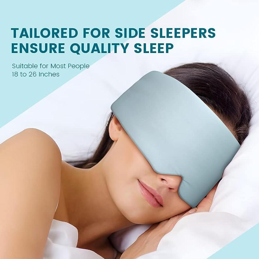 Маска для сна, маска для сна, блокирующая свет повязка на глаза, тени для век, большие чехлы для глаз для путешествий