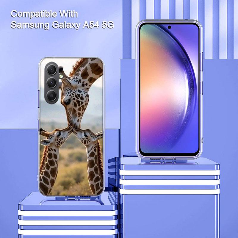 Giraffes Have Long Necks Phone Case for Samsung A16 A26 A36 A56 A17 A37 A57 A07 A06 A02S A03 A04S A05S Galaxy Note 20 10 A50S A7