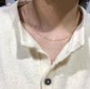 2023 Trendy Minimalist Gold Necklace - Shiny, Thin Chain for Pendants