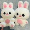 10CM Plush Doll Keychain Cartoon Cute Rabbit Toy Filling PP Cotton Pendant Bag Accessories Keyring Fans Gift
