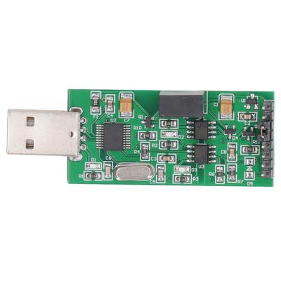 Модуль с гальванической развязкой питания Высокоскоростной USB к TTL последовательному порту Изолированный оптопарой модуль выхода TTL 3,3 В 5 В