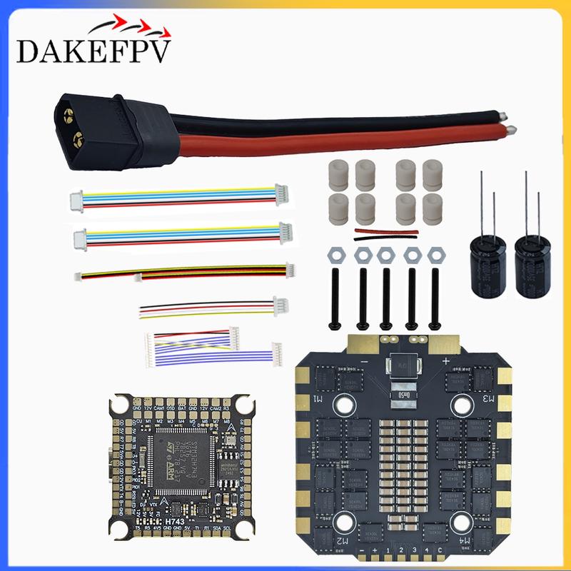 DAKEFPV H743+QH80 FPV Flight Stack