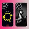 Чехол для телефона с изображением Виктора Цоя для iPhone 16,15,14,13,12,11,Pro,Max,Plus,Mini,X,XS,XR,8,7,6,S,SE Мягкий черный чехол