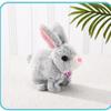 Электрическая плюшевая игрушка кролик для детей, имитация поющих кроликов, игрушка для лающего кролика, обучающая игрушка для малышей, подарок для малышей