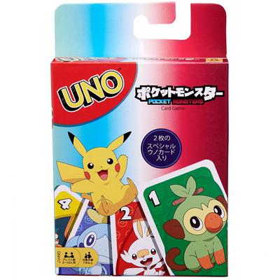Игра Mattel UNO Pokemon Образовательная Карточная Специальные Карты Правил Снорлакс Гренанджа В комплекте Возраст 7+ GNH17