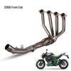 Модифицированный коллектор выхлопных газов Kawasaki Z750/Z800 из нержавеющей стали/титана