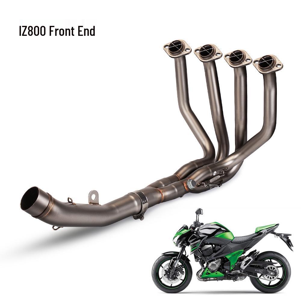 Модифицированный коллектор выхлопных газов Kawasaki Z750/Z800 из нержавеющей стали/титана