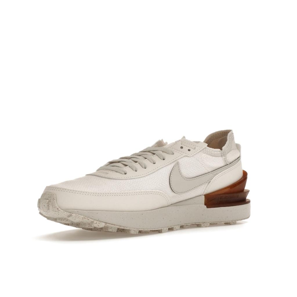 Nike Waffle One SE Phantom Light Bone Мужские кроссовки Белый Черный DV7192-001