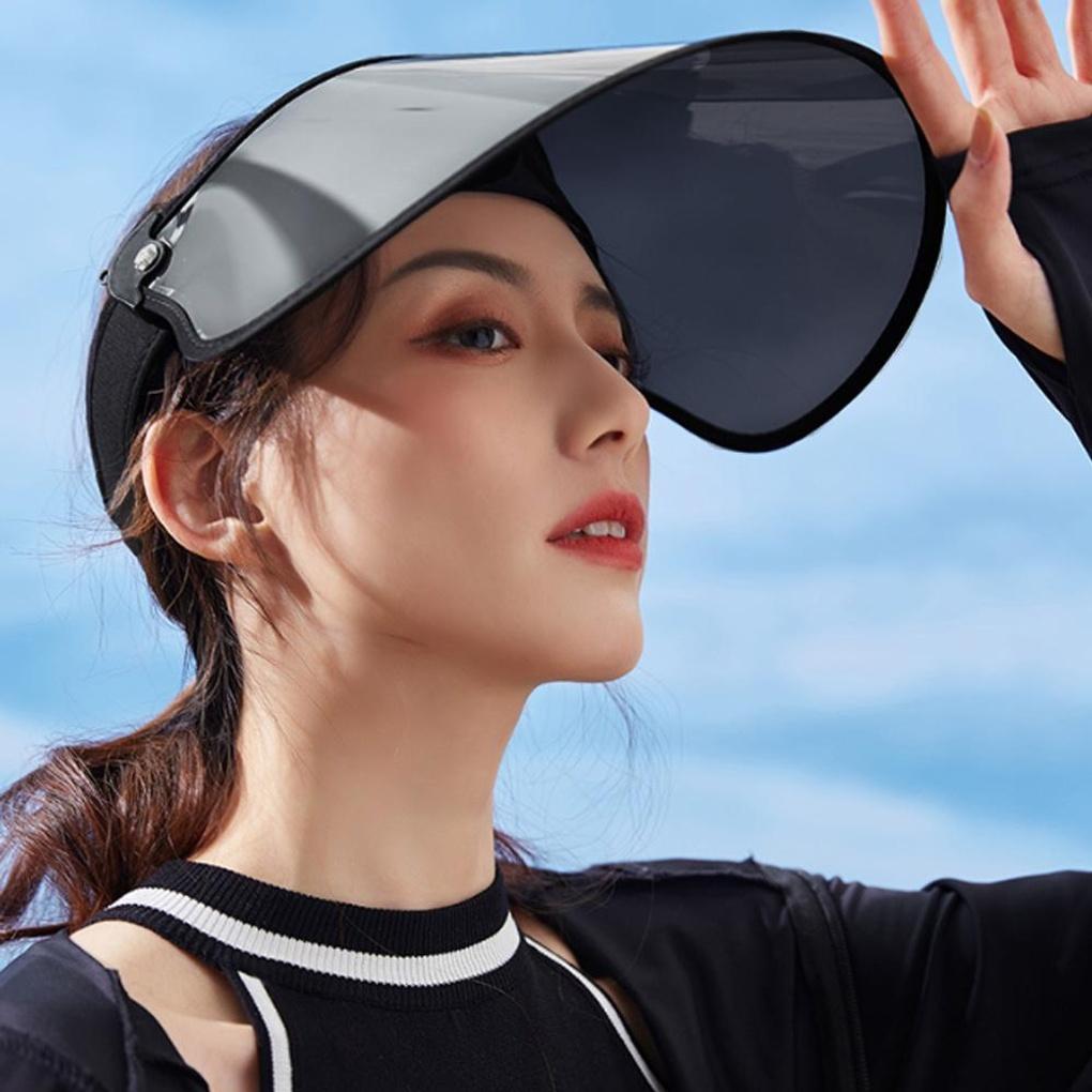 Круглая кепка от солнца с УФ-защитой (черный) Ультрафиолетовая защита