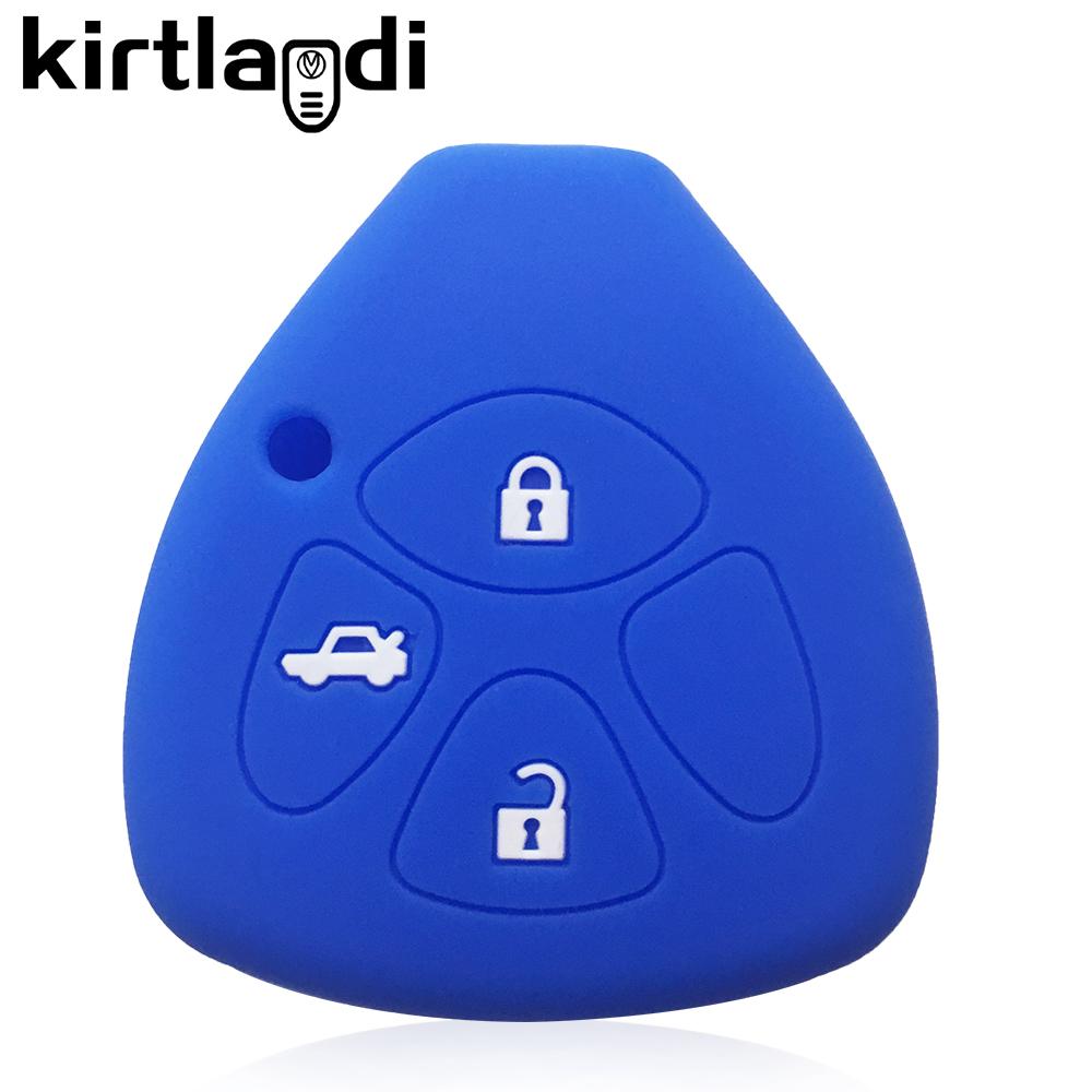 Автоаксессуары Чехол для ключа Колпачок для Toyota Rav4 Auris Corolla IQ Porte Yaris/Vitz Verso Hilux Icon Camry 40 2/3/4 кнопки Крышка для ключа
