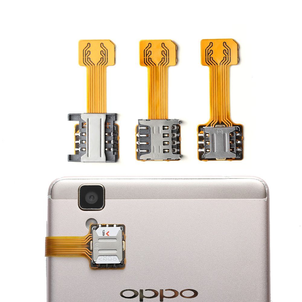 Универсальный телефон Android TF гибридный слот для SIM-карты для Micro SD Extender Dual SIM Card Adapter Nano Cato