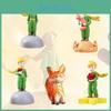 Top Quality Resin Crafts Little Prince Fox Cake Baking Eternal Flower Mini Ornaments Wholesale