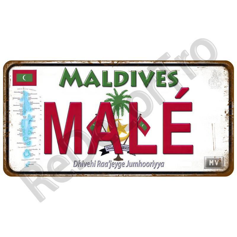 Франция Жестяная табличка Россия Испания Металлическая табличка Германия США Флаг страны Жестяная табличка для стены Домашний ресторан Ремесло Бар Декор