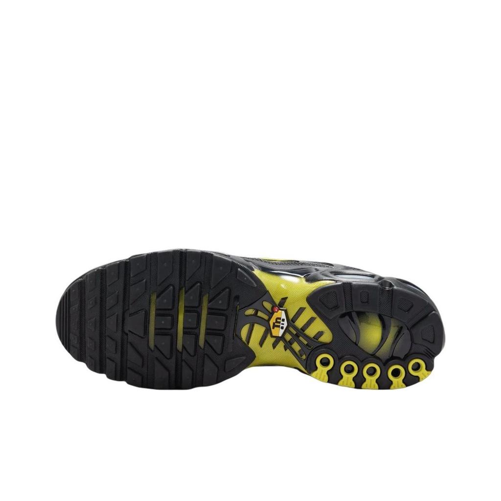 Nike Air Max Plus Wolf Grey Opti Yellow кроссовки унисекс черные DM0032-012