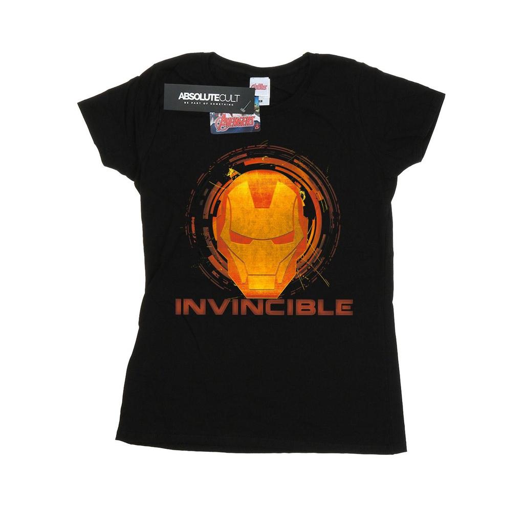 Marvel Womens/Ladies Iron Man Invincible Cotton T-Shirt