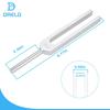 Dreld 528Hz Tuning Fork, Tuner, and Rubber Mallet with Storage Pouch, Purifying, Angelic Tones, Healing