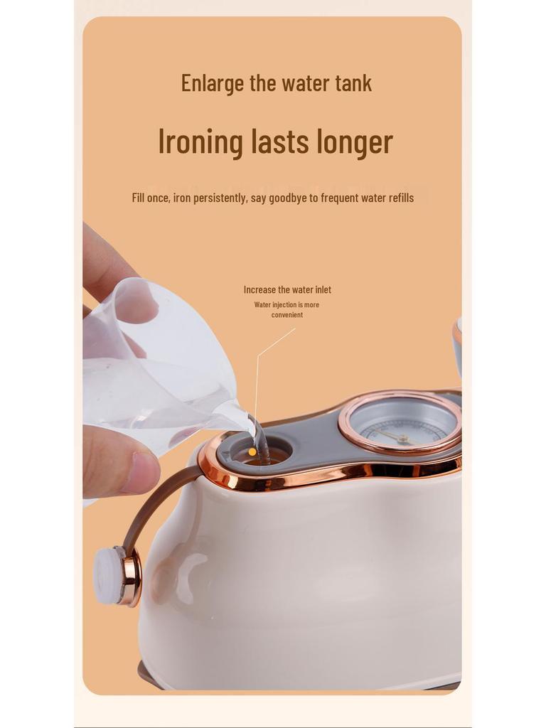 Портативный дорожный утюг с индикатором температуры, складная конструкция