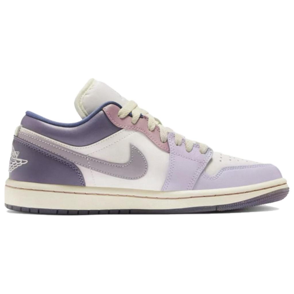 Air Jordan 1 Low Pastel Plum Женские кроссовки Фиолетовый Светло-Мягко-Розовый Сливовый-Туман DZ2768-651