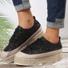 2024 Женская обувь на шнуровке Женская вулканизированная обувь на платформе Женские кроссовки с круглым носком на плоской подошве Большие размеры Женская повседневная обувь