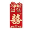 6pcs Hot Stamping Lucky Money Bag Blessings Printing HongBao Red Packet  Kids