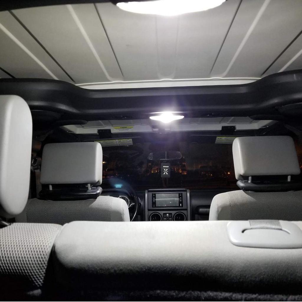 NAKOBO 10 шт. T10 LED Белый Совместимый для техосмотра 4014 Чип Автомобиль Мотоцикл Габаритный свет Подсветка номерного знака Салонный свет