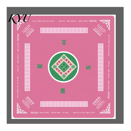Waterproof Mahjong Mat Square for Table, Anti-Slip Noise Reduction Game Card Pad Table Cover, Washable Diatomaceous American Poker Cover