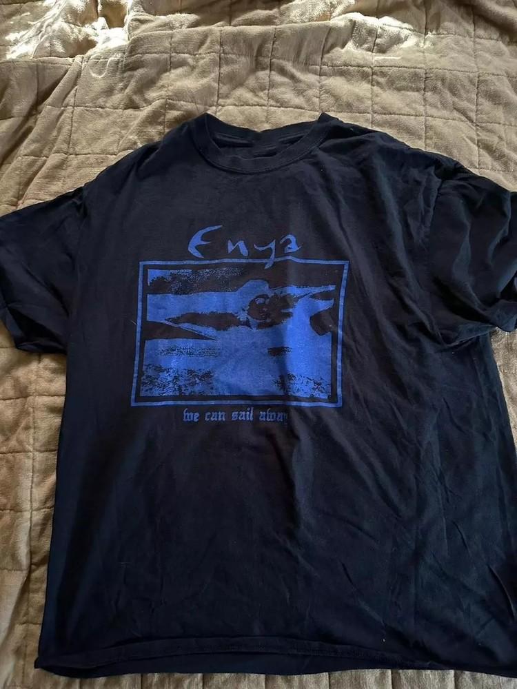 Новая унисекс футболка Enya Concert Black S-235XL