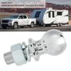 Trailer Hitch Ball, Akozon Stainless Steel 6000lb 2" Diameter Tow Hitch Ball, 1 X 2 1/8" Shank