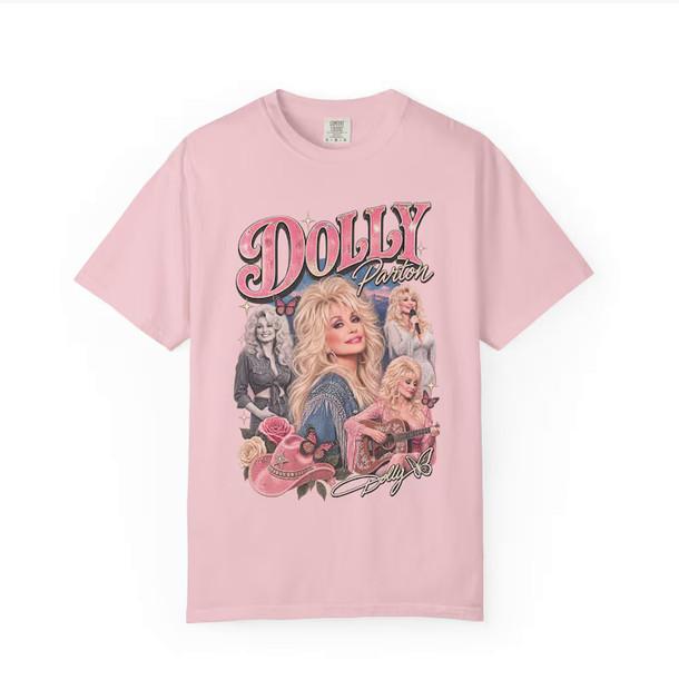 Dolly Parton collage T-Shirt , Vintage country singer graphic tee