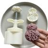 75 г Формы для лунных пряников Пластиковая форма для выпечки Кухонные гаджеты Ручная пресс-форма Маш