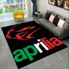 HD Ковер с логотипом мотоцикла Aprilia Racing для дома, гостиной, спальни, дивана, придверный коврик, декор, детский ковер, нескользящий коврик для пола 3D