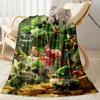 Gothic Style Blanket Ultra-Soft Perfect for Bedding Livingroom Chair for All Seasons Playful Design Birthday Christmas Gift Blanket