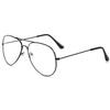 Finished Myopia Glasses Women Men Double Beam Nearsighted Eyewear Metal Frame Minus Diopter -1.0 To -4.0 HD Prescription Glasses