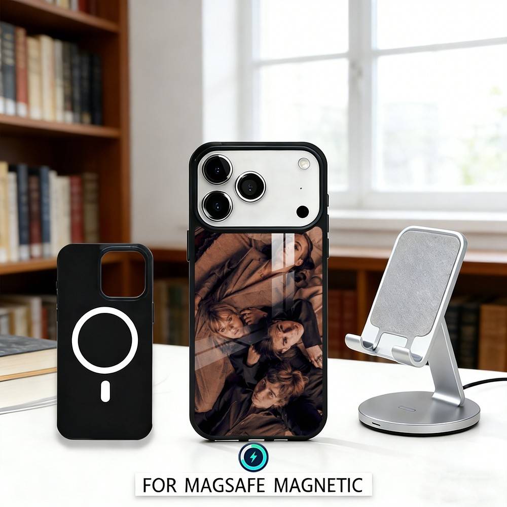 Чехол для телефона M-Maneskin Дамиано Давида Для iPhone17,16,15,14,13,12,Pro,Max,Магнитный Для беспроводной зарядки MagSafe