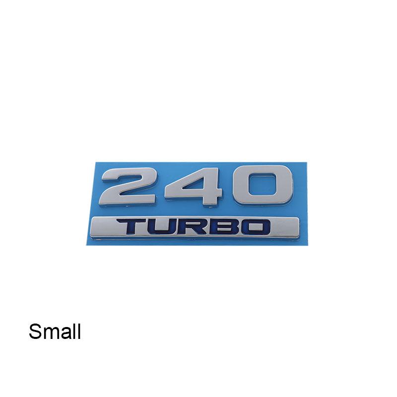 3D Премиум TURBO 240 TURBO для автомобиля Крыло багажник Задний капот Наклейка Эмблема Значок Наклейка Аксессуары